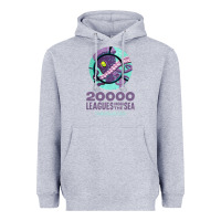 Heather Grey 20000 leagues under the sea   movie Heavyweight Hoodie - DesigneFamous