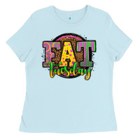 Mardi Gras Fat Tuesday Ladies Tee | Teevron