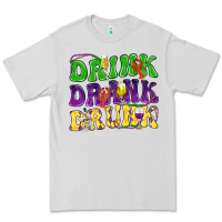Dove Grey Drink drank drunk Mardi Gras Premium Tee - HowdyJamesFarm