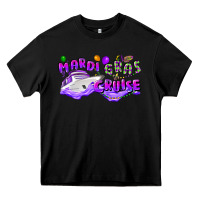 Black mardi gras cruise Heavy Core Tee - CowGirlArtShop