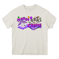 Cream mardi gras cruise Heavy Core Tee - CowGirlArtShop