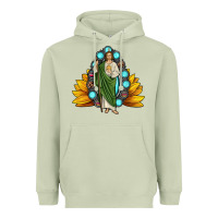 Matcha san judas gemstone sunflower Heavyweight Hoodie - JahusDesignShop