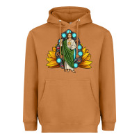 Meerkat san judas gemstone sunflower Heavyweight Hoodie - JahusDesignShop