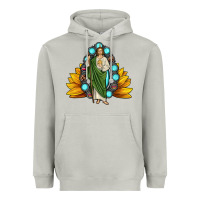 Moon Dust san judas gemstone sunflower Heavyweight Hoodie - JahusDesignShop