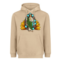 Mushroom san judas gemstone sunflower Heavyweight Hoodie - JahusDesignShop