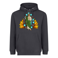 Smoke san judas gemstone sunflower Heavyweight Hoodie - JahusDesignShop