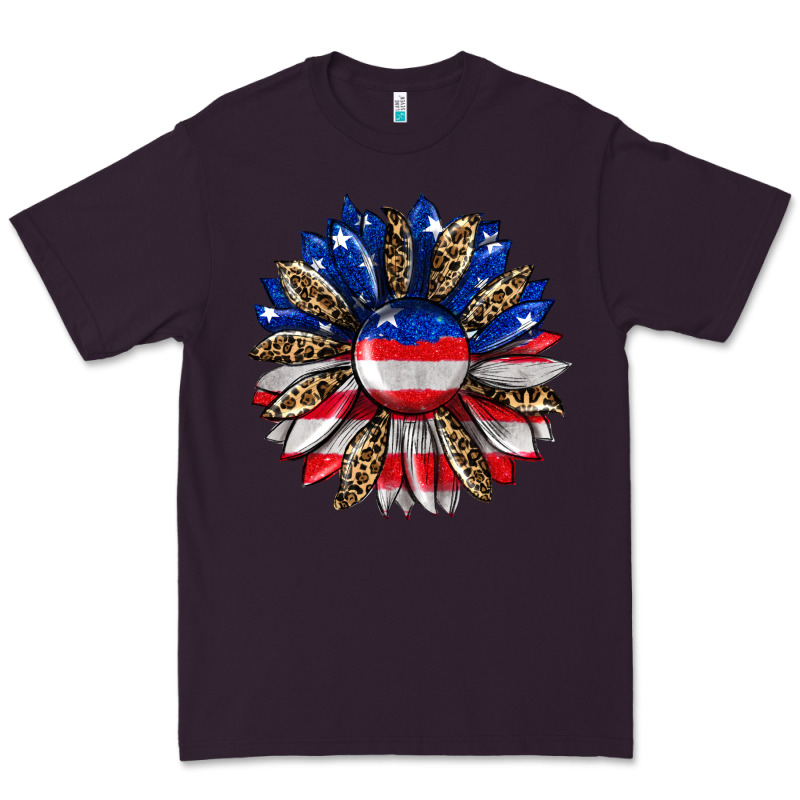 American Flag Leopard Premium Tee by RanaPortraitStore | Teevron