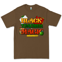 Cacao Black Teacher magic Premium Tee - HowdyJamesFarm