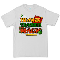 Dove Grey Black Teacher magic Premium Tee - HowdyJamesFarm