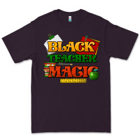 Plum Black Teacher magic Premium Tee - HowdyJamesFarm