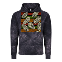 Cloud Black african mask seamless pattern Vintage Hoodie - BundleAndBundleShop