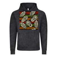 Vintage Black african mask seamless pattern Vintage Hoodie - BundleAndBundleShop