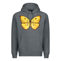 Rock Cloudless Sulphur Butterfly Premium Hoodie - LillyAllenDesigns