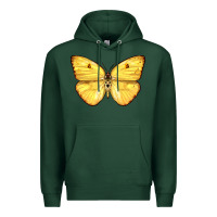Sports Green Cloudless Sulphur Butterfly Premium Hoodie - LillyAllenDesigns