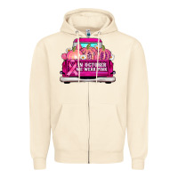 Sandshell truck in october we wear pink Zipper Hoodie - AdoDesignShop