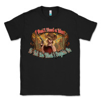 Black I don't need a man Cowgirl western Classic Tee - HowdyJamesFarm