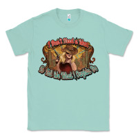 Seafoam I don't need a man Cowgirl western Classic Tee - HowdyJamesFarm