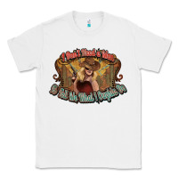 White I don't need a man Cowgirl western Classic Tee - HowdyJamesFarm