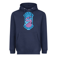 Navy madison fc art Heavyweight Hoodie - DesigneFamous