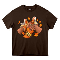 Black Girl Fall Sneakers Heavy Core Tee | Teevron