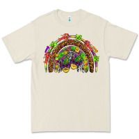 Bone Mardi Gras rainbow Premium Tee - HowdyJamesFarm