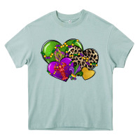 Arona mardi gras hearts cg (1) Heavy Core Tee - CowGirlArtShop