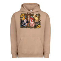 Pigment Burro western farm animals Urban Hoodie - RanaPortraitStore