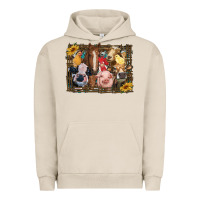 Western Farm Animals Urban Hoodie | Teevron