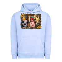 Pigment Grape Ice western farm animals Urban Hoodie - RanaPortraitStore
