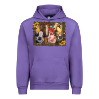 Tulip western farm animals Urban Hoodie - RanaPortraitStore