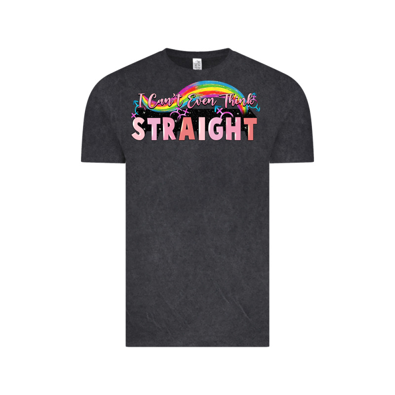 I Cant Ever Think Straight Vintage Tee by FaDigitalArtStudio | Teevron