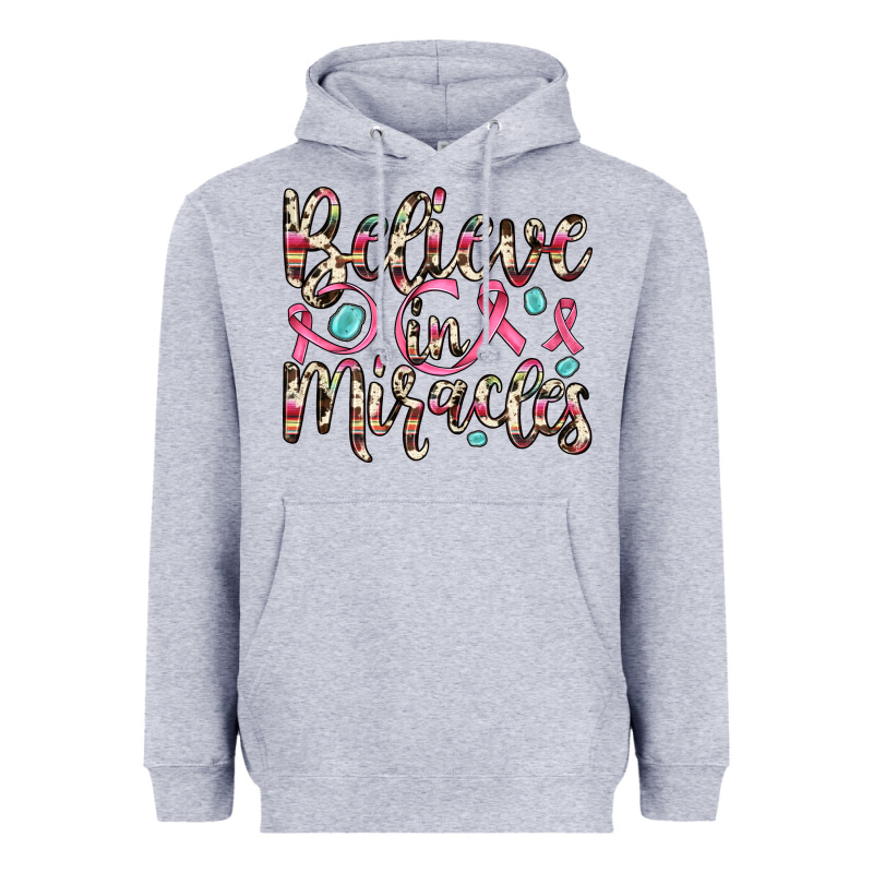 Believe In Miracles Heavyweight Hoodie by JahusDesignShop | Teevron