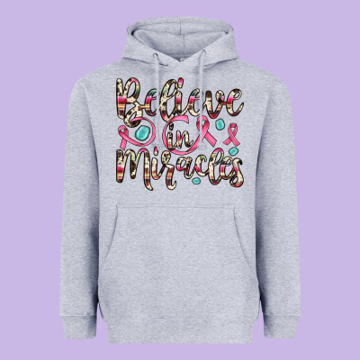 Believe In Miracles Heavyweight Hoodie Designed By Jahusdesignshop
