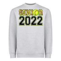 Heather Grey senior softball Heavyweight Sweatshirt - AdoDesignShop