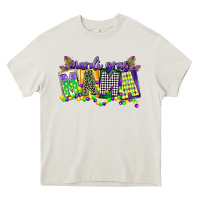 Cream mardi gras mama Heavy Core Tee - CowGirlArtShop