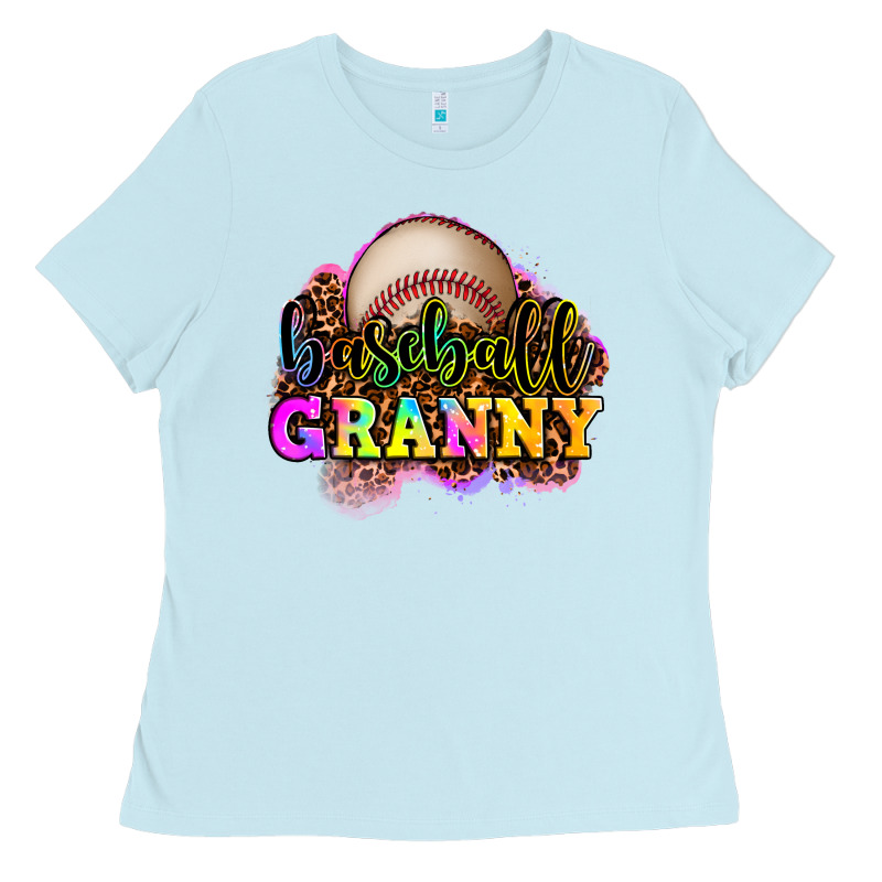 Baseball Granny Ladies Tee by OliviaCreatesArt | Teevron