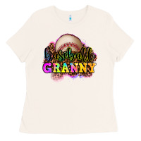 Bone baseball granny Ladies Tee - OliviaCreatesArt