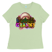 Matcha baseball granny Ladies Tee - OliviaCreatesArt