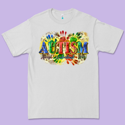 Autism Accept Understand Love Premium Tee Designed By Cowgirlartshop