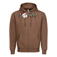 Chestnut howdy santa Zipper Hoodie - AdoDesignShop
