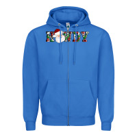 True Royal howdy santa Zipper Hoodie - AdoDesignShop