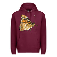 Painted Lady Butterfly Premium Hoodie | Teevron