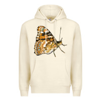 Sandshell Painted Lady Butterfly Premium Hoodie - LillyAllenDesigns