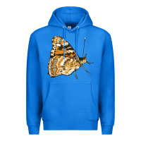 True Royal Painted Lady Butterfly Premium Hoodie - LillyAllenDesigns