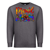 Charcoal Heather proud mom Premium Sweatshirt - JahusDesignShop