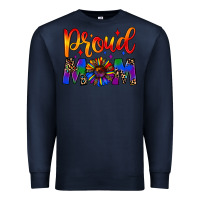 Navy proud mom Premium Sweatshirt - JahusDesignShop