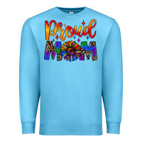 Ocean Blue proud mom Premium Sweatshirt - JahusDesignShop