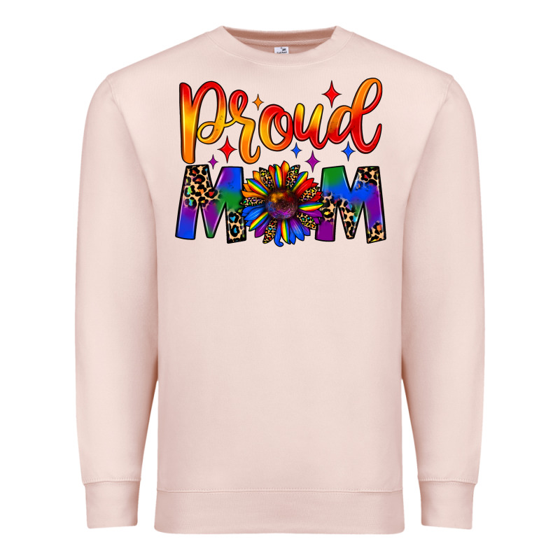 Proud Mom Premium Sweatshirt by JahusDesignShop | Teevron