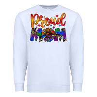 White proud mom Premium Sweatshirt - JahusDesignShop
