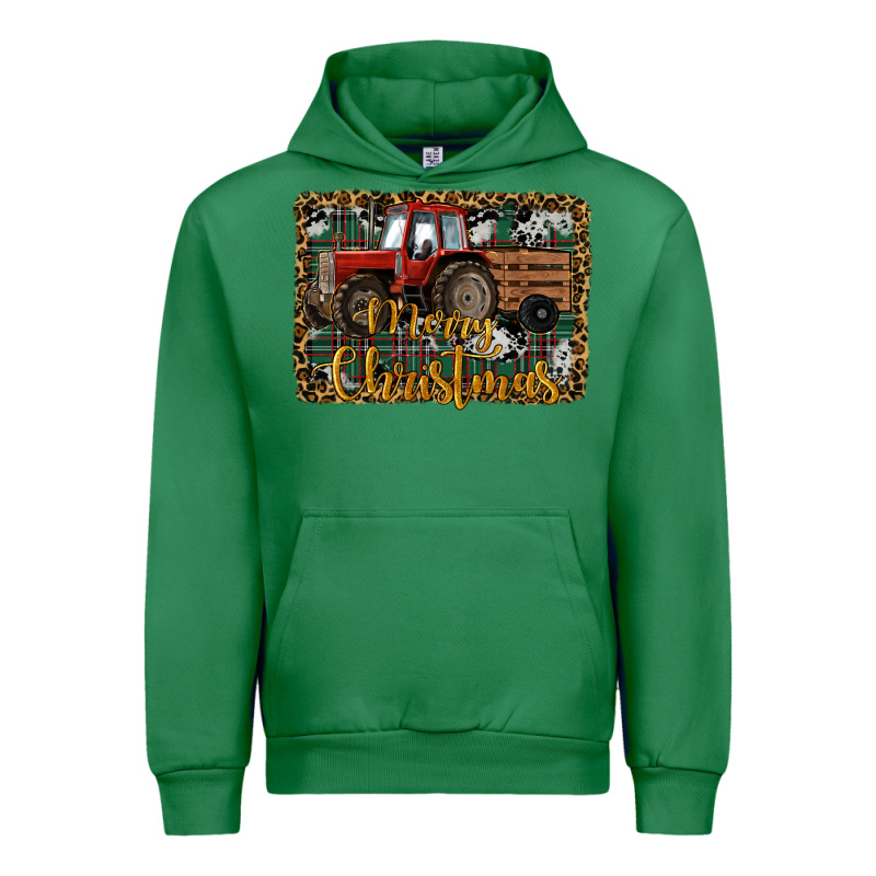 Merry Christmas Tractor Urban Hoodie by RanaPortraitStore | Teevron